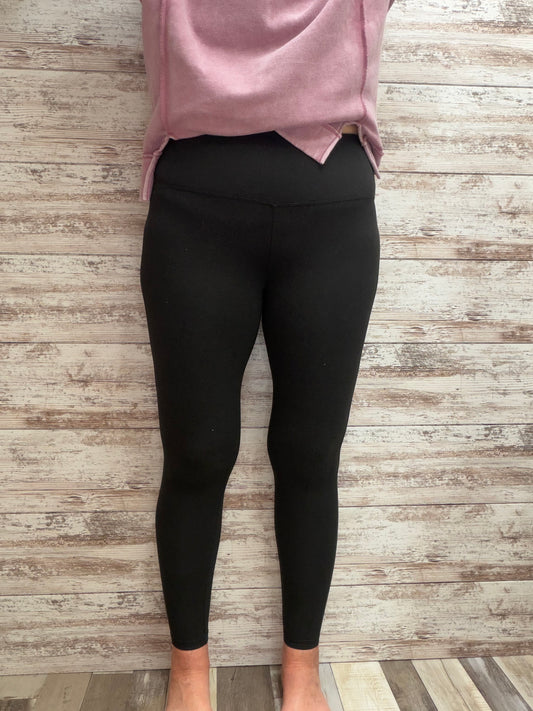 Microfiber Wide Waistband Leggings